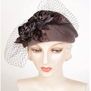 Louise Green Floral Women's Hat